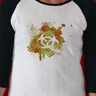 Biohazard Shirts and gifts. Great line of geek t-shirts here