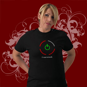 Xbox T-shirts: I Survived The Ring Of Death