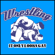 Wrestling- It only looks gay