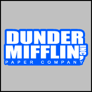 Dunder Mifflin Shirt From The Hit Show, The Office