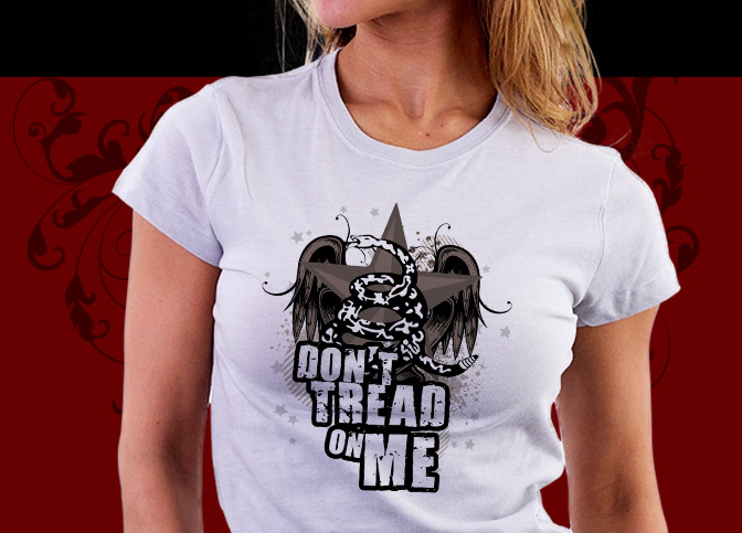 Dont Tread On Me Tea Party Shirts